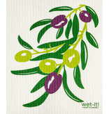 Wet-It Swedish Dish Cloth Olive Branch