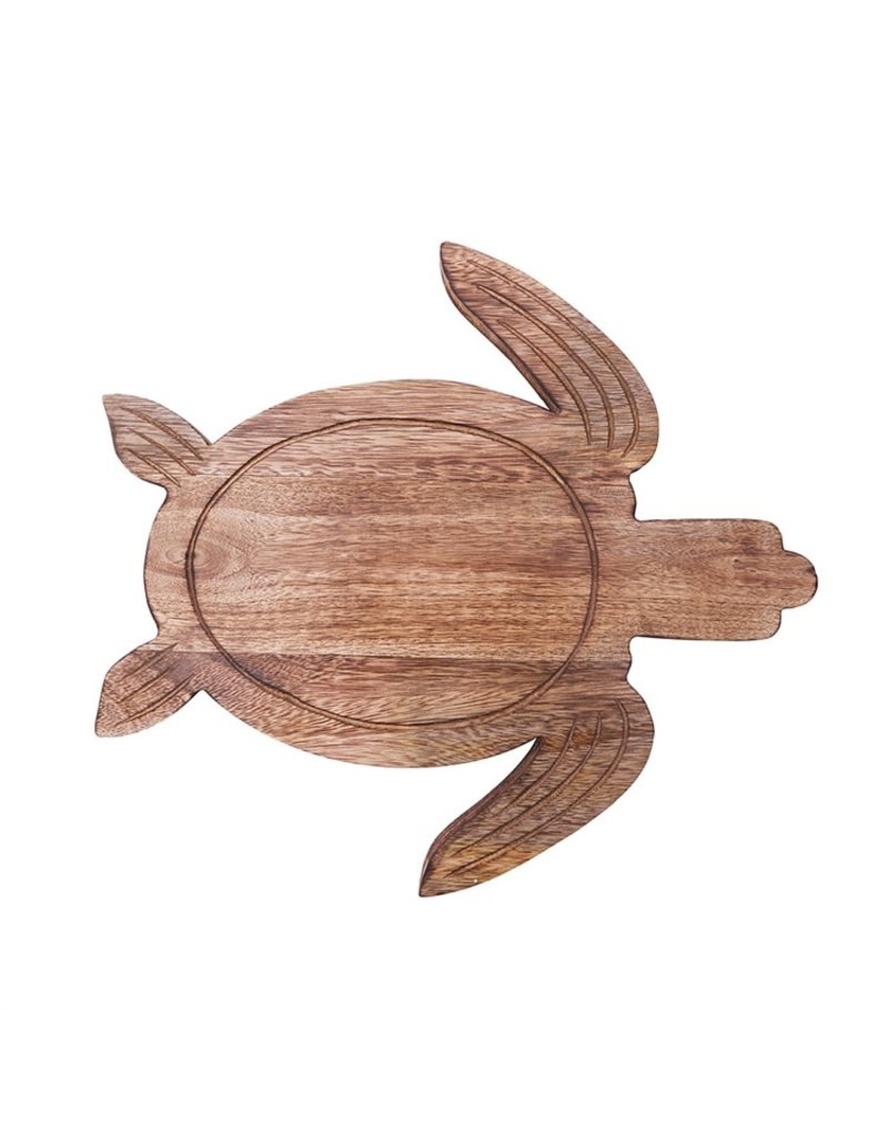 Beachcombers Wooden Sea Turtle Cutting Board