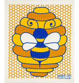 Wet-It Swedish Dish Cloth Honey Bee disc