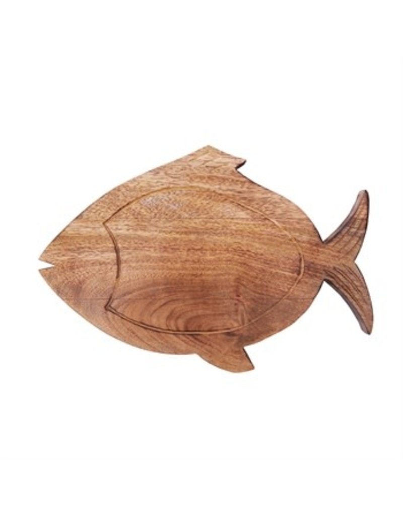 Beachcombers Wooden Fish Cutting Board