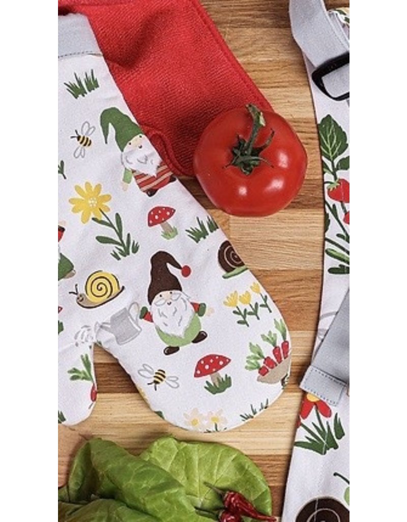 MU Kitchen Mitt Glove, Gnomes and Mushrooms