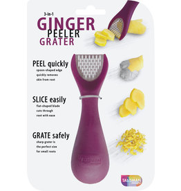 Talisman 3 in 1 Ginger Peeler Grater