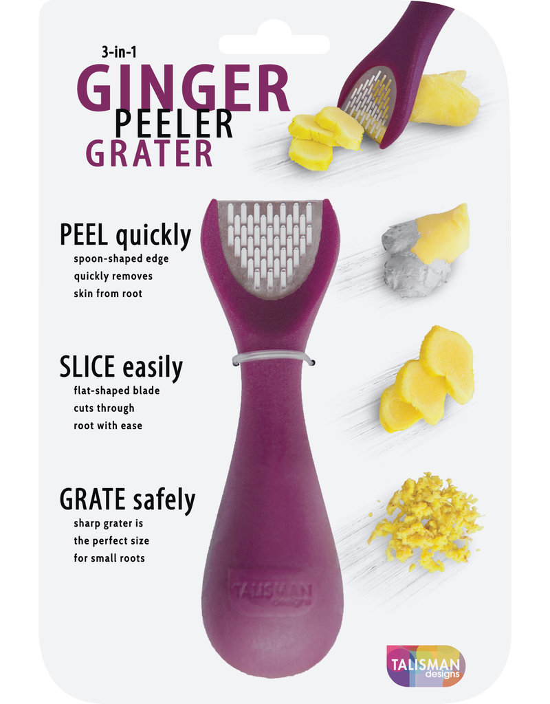 Talisman 3 in 1 Ginger Peeler Grater