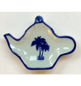 Palm Trees Tea Bag Caddy Rest