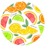 Andreas Silicone Jar Opener, Citrus Slices