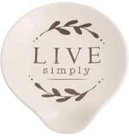 Demdaco Live Simply Spoon Rest