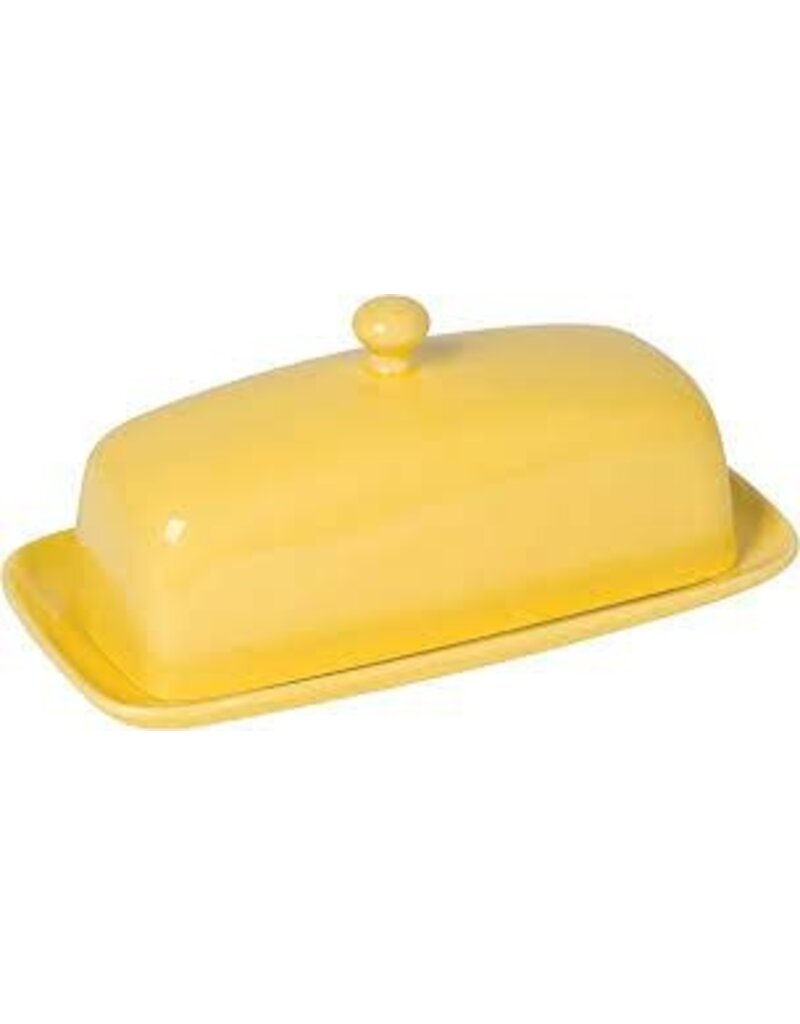 Now Designs Butter Dish Lemon yellow disc