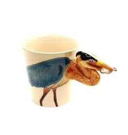 Blue Heron Mug, 3D