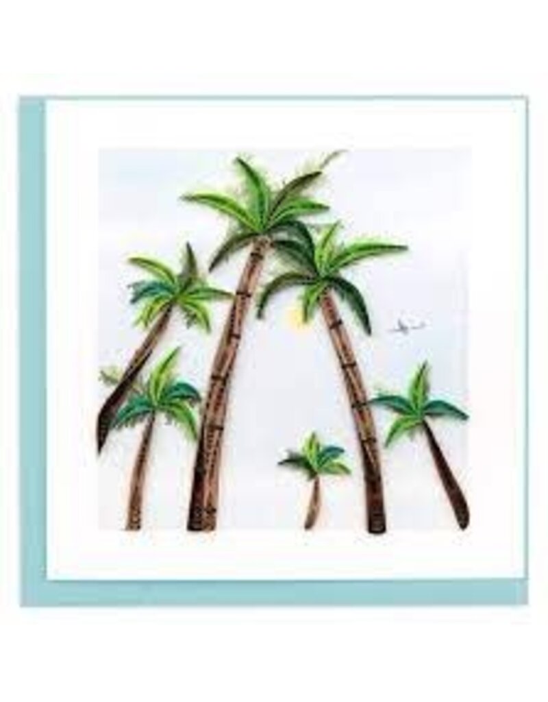 Greeting Card, Quill - Everyday, Palm Trees, 6x6