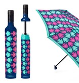 Vinrella Wine Bottle Umbrella - School Mates Fish disc