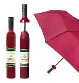 Vinrella Wine Bottle Umbrella - Burgundy Label