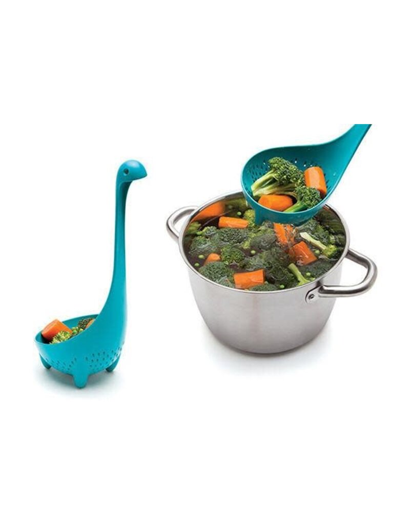 Ototo Nessie Straining Spoon, turquoise