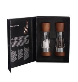 Cole & Mason/DKB Derwent Forest Salt and Pepper Gift, Wood & Stainless, ciw