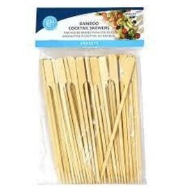 R&M International Bamboo Cocktail/Appetizer Skewers, 50x/12