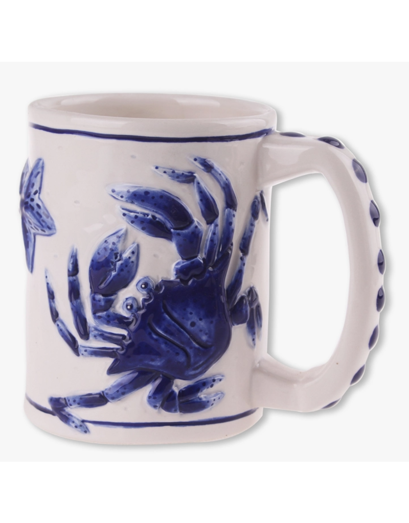 Blue Crab Mug - Cobalt Blue