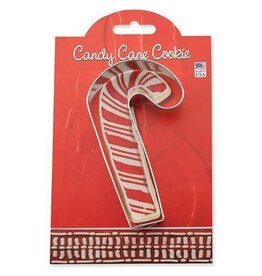 Ann Clark Holiday Cookie Cutter Candy Cane with Recipe Card, MMC