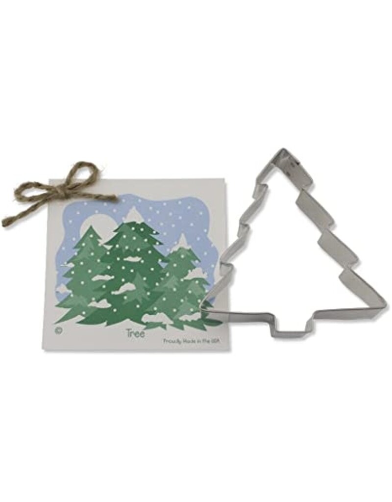 Ann Clark Holiday Cookie Cutter Christmas Tree with Recipe Card, TRAD