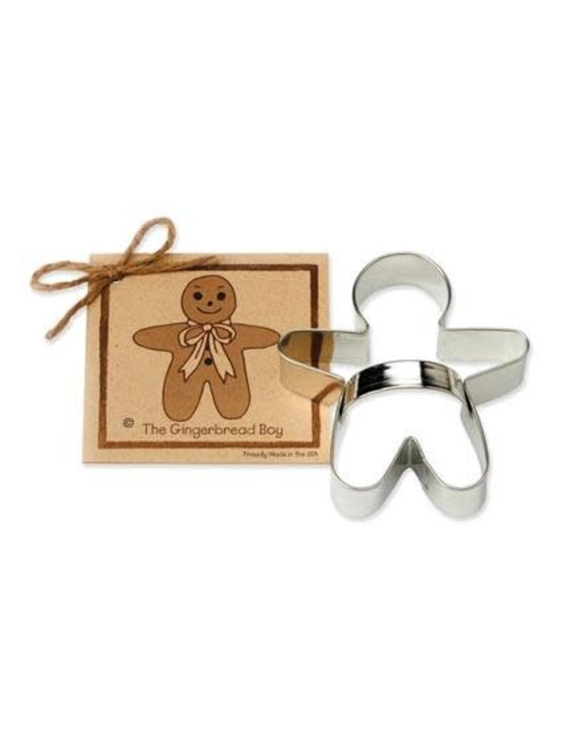 Ann Clark Holiday Cookie Cutter Gingerbread Boy with Recipe Card, TRAD