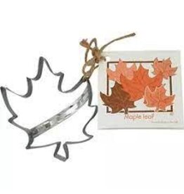 Ann Clark Fall Cookie Cutter Maple Leaf with Recipe Card, TRAD