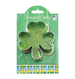 Ann Clark St Paddy's Cookie Cutter Shamrock with Recipe Card, MMC