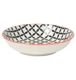 Now Designs Stamped Dipper Bowl Black Lattice, 3.75"*