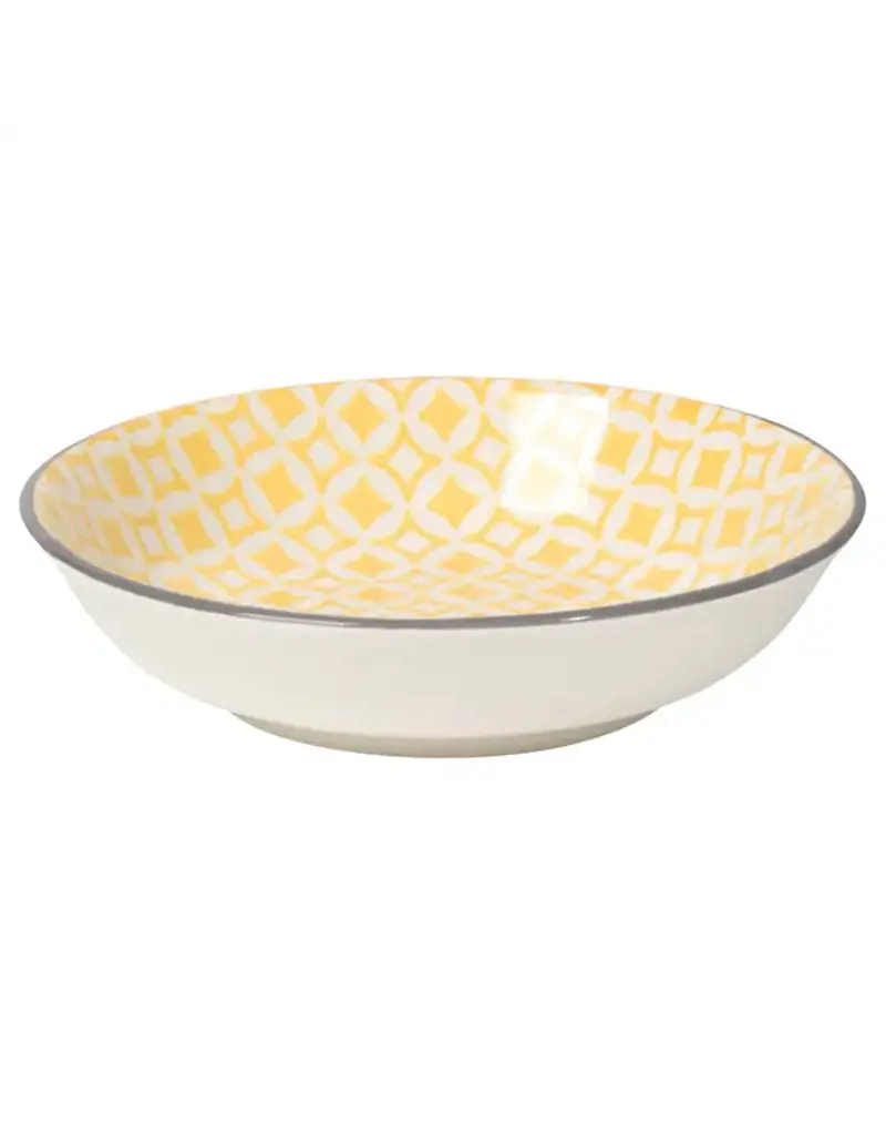 Now Designs Stamped Dipper Bowl Yellow, 3.75"
