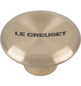 Le Creuset Le Creuset 2" dia LIGHT GOLD KNOB, Medium - Fits 2 & 3.5qt Dutch