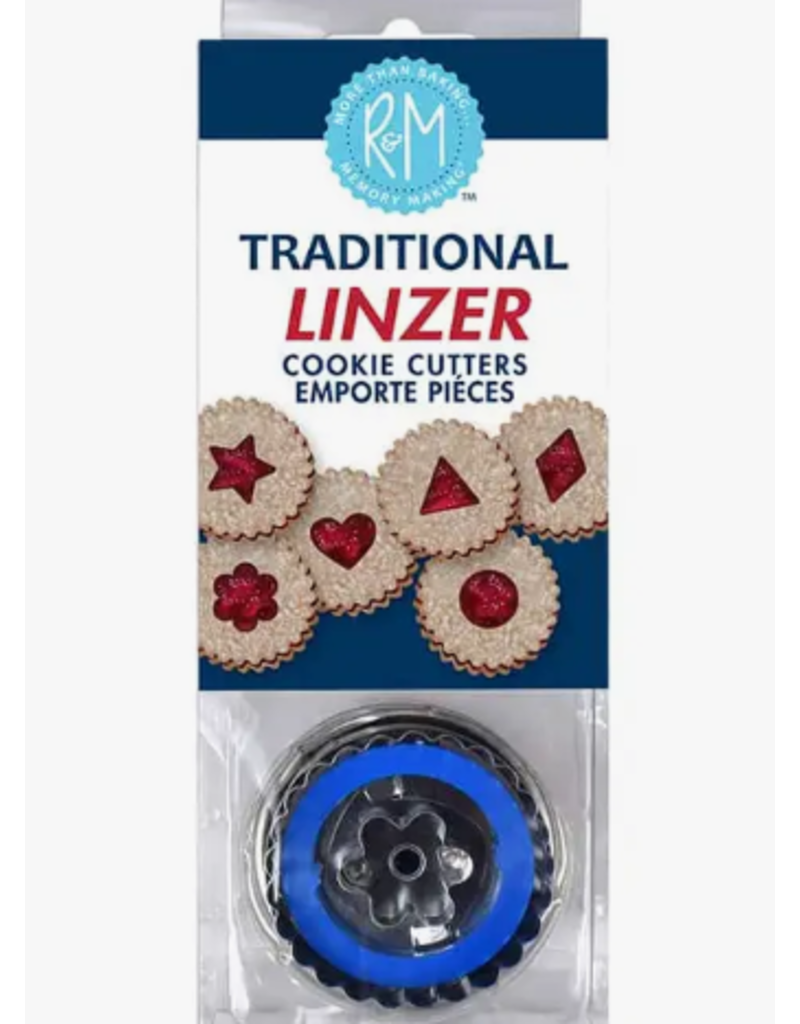 R&M International Holiday Linzer Cookie Cutter Set, 6pc Set