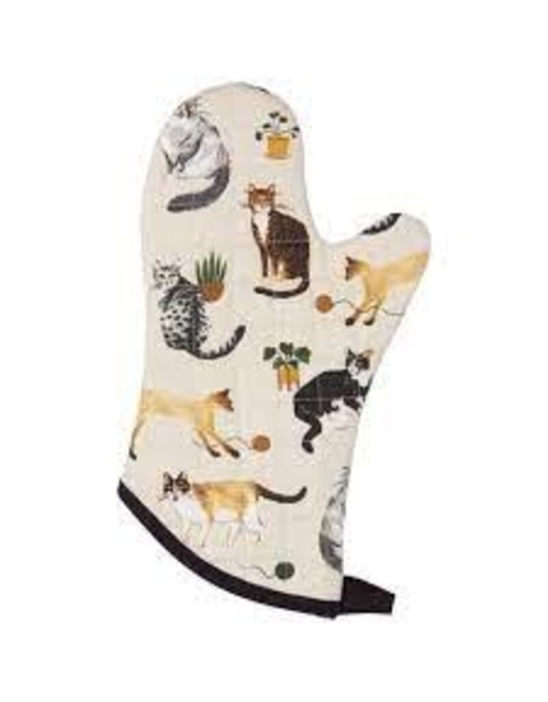 Now Designs Mitt Glove Cat Collective, cats with yarn
