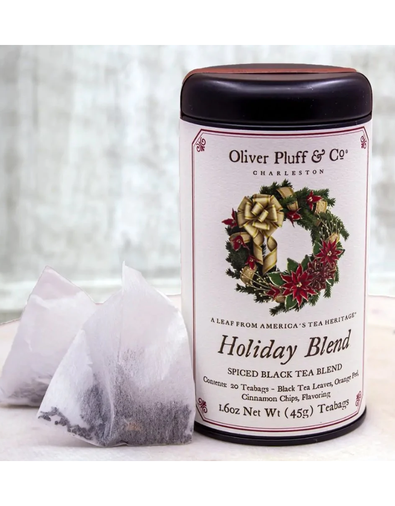 Oliver Pluff Holiday Tea - Holiday Blend-TEA BAGS
