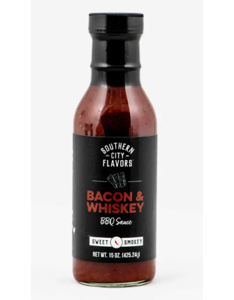 Bacon & Whiskey BBQ Sauce, 15oz