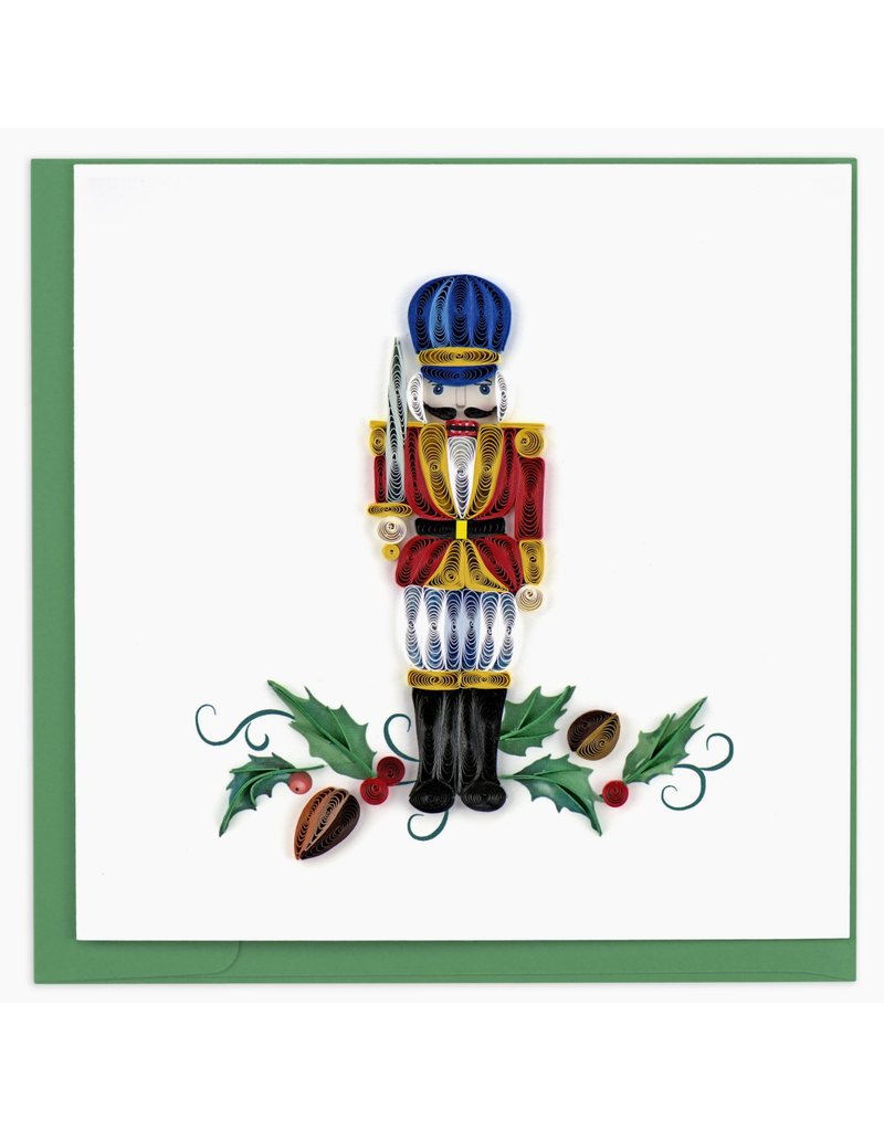 Holiday Greeting Card, Quill - Holiday Nutcracker, 6x6