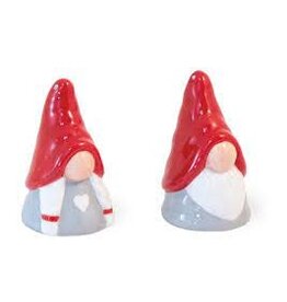 Boston International Holiday Salt & Pepper Set, Red Hat Gnome