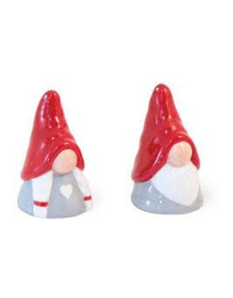 Boston International Holiday Salt & Pepper Set, Red Hat Gnome
