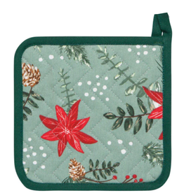 Now Designs Holiday Potholder, Poinsettia