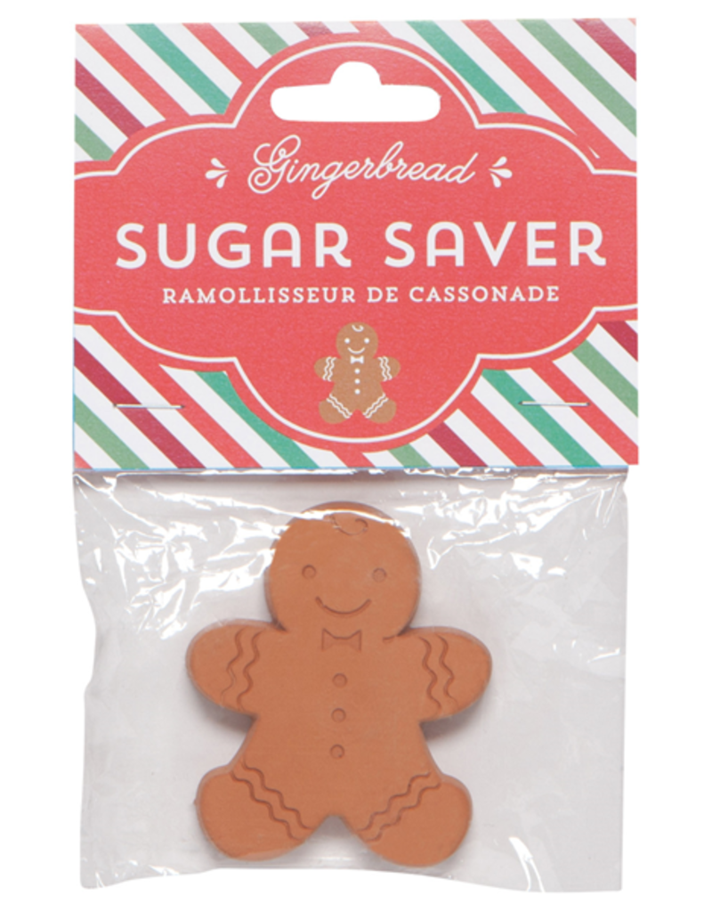 Now Designs Holiday Brown Sugar Saver, Gingerbread Man