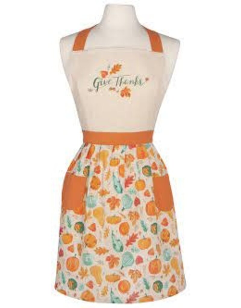 Now Designs Fall Apron, Autumn Harvest "Give Thanks"