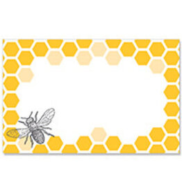 Note  Card, Bee & Honeycomb, with kraft envelope 3.5x2.25