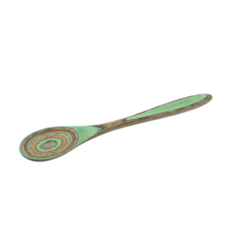 Island Bamboo/Wilshire Mint Green MINI Pakkawood Spoon, 8"