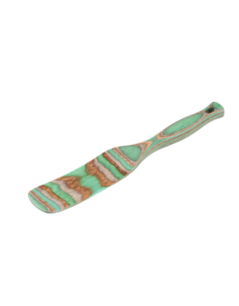 Island Bamboo/Wilshire Mint Green Pakkawood Spurtle, 11"