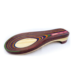 Island Bamboo/Wilshire Rainbow Pakkawood Spoon Rest