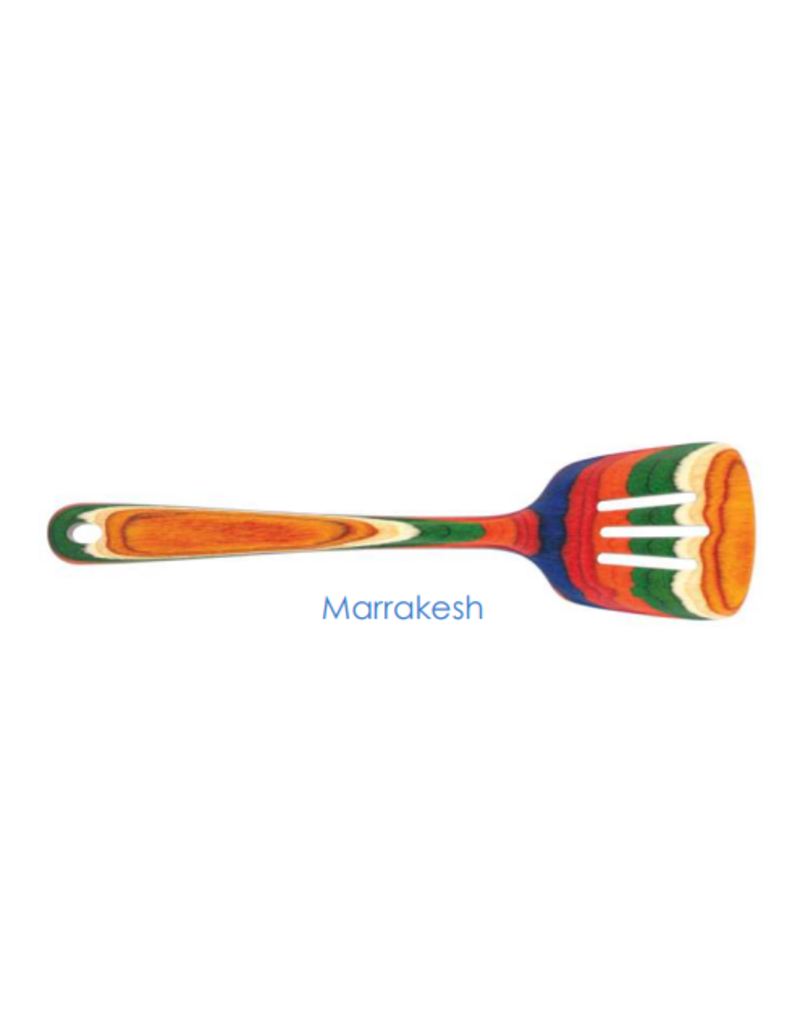 Totally Bamboo Marrakesh Rainbow Baltique Slotted Turner Spatula