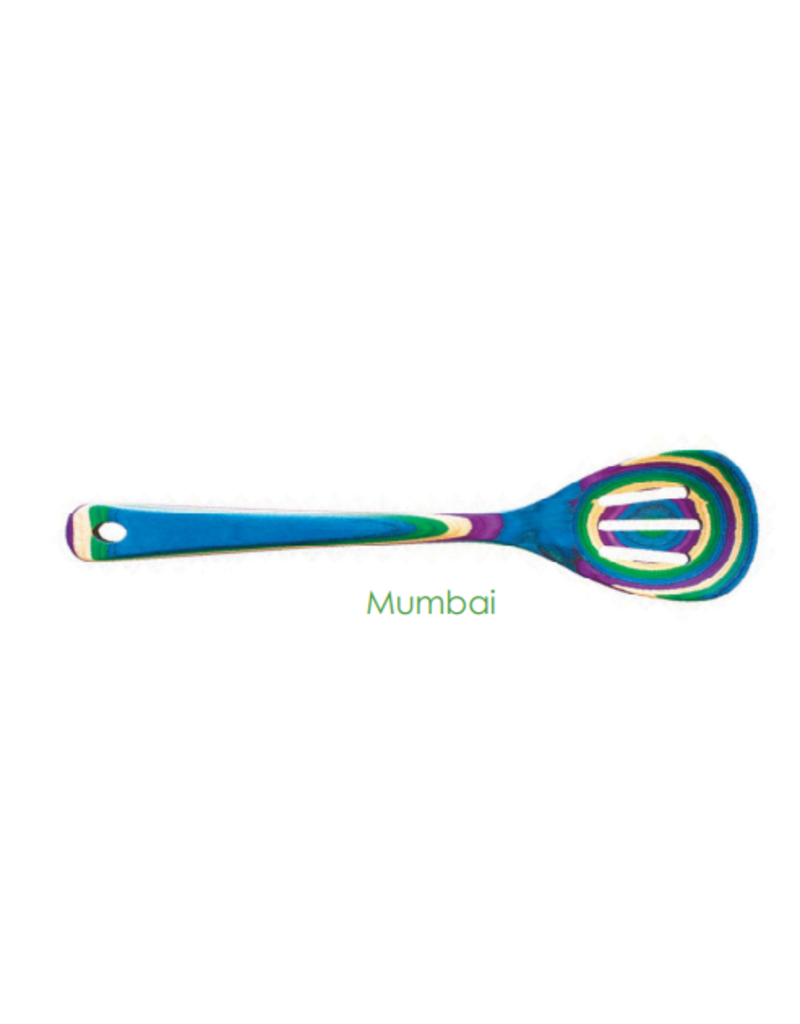 Totally Bamboo Mumbai Blue/Green/Purple Baltique Slotted Spoon