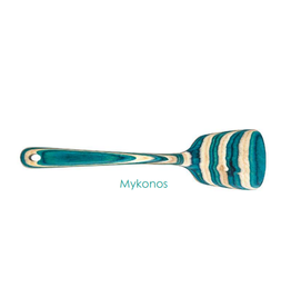 Totally Bamboo Mykonos Teal Baltique Turner Spatula disc