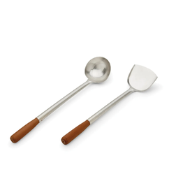 Foxrun CHUAN & HOAK STIR FRY UTENSIL SET, 14.75" disc