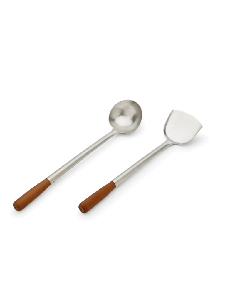 Foxrun CHUAN & HOAK STIR FRY UTENSIL SET, 14.75" disc