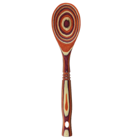 Island Bamboo/Wilshire Red Pakkawood Spoon, 12" discntd