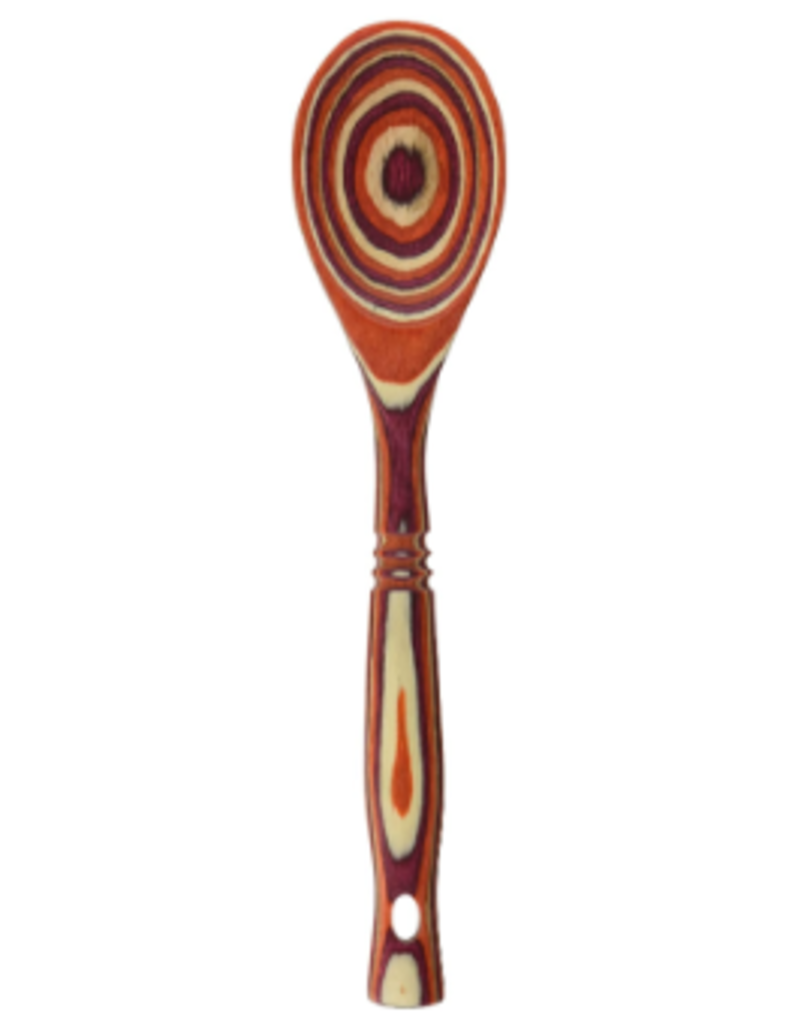 Island Bamboo/Wilshire Red Pakkawood Spoon, 12" discntd