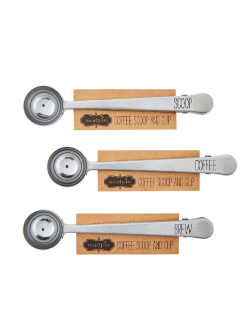 Mudpie Coffee Scoop With Clip, SINGLE disc