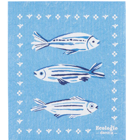 Now Designs Swedish Dish Cloth Aveiro Fish now